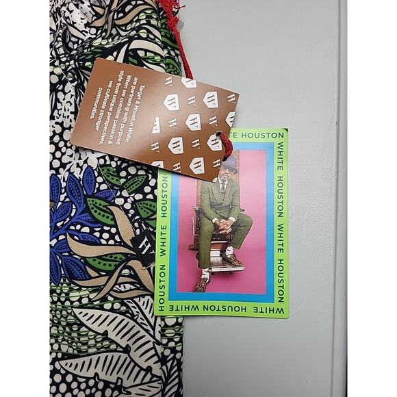 Houston White Swim Trunks Shorts Mens XXL Elastic Waist Drawstring Sports - Picture 4 of 9